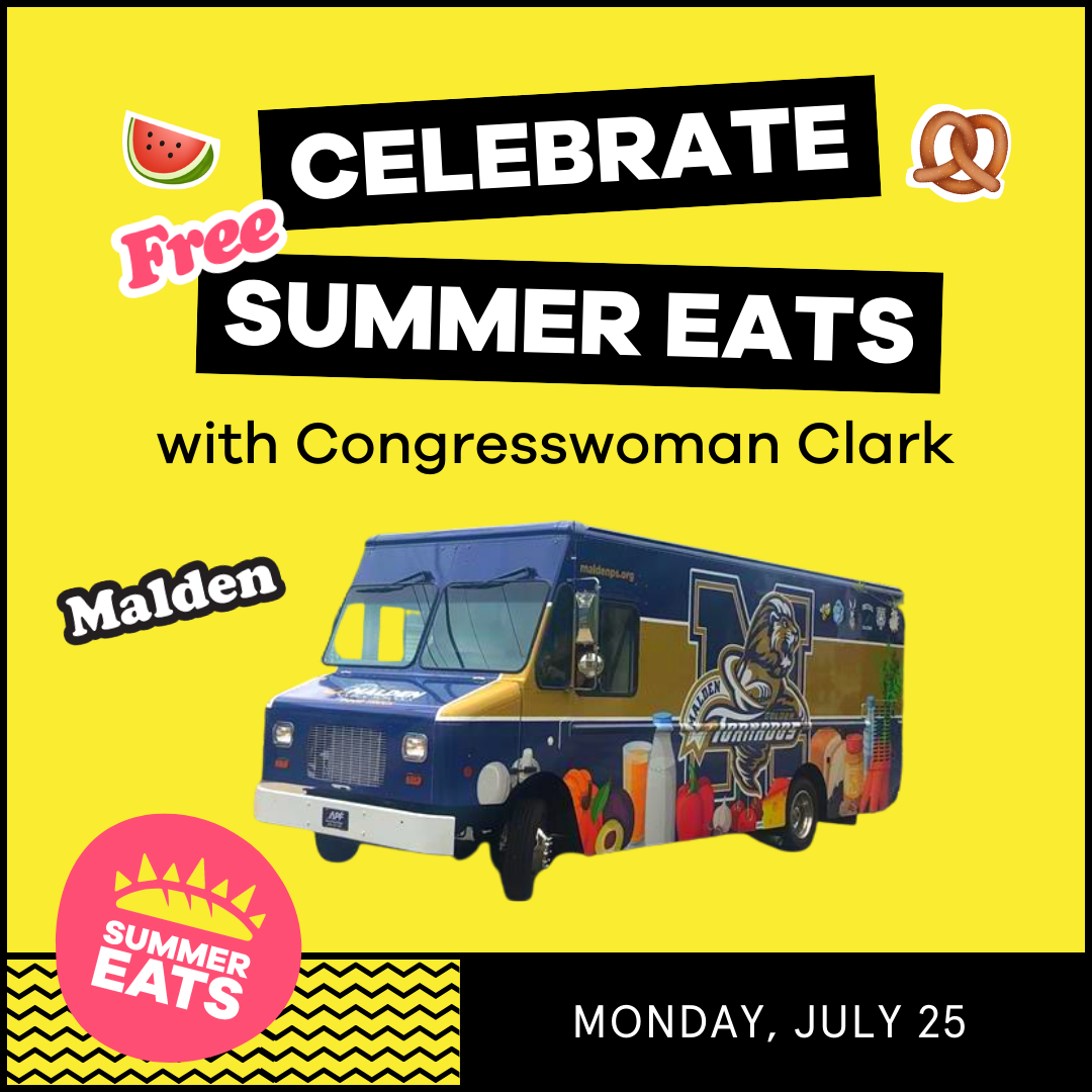 Celebrate Summer Eat with Congresswoman clark